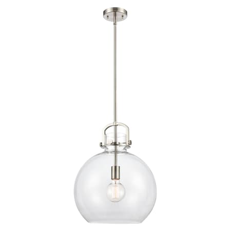 Innovations Lighting 1 Light Newton 14 Inch Mini Pendant, 719432 410-1S-SN-14CL